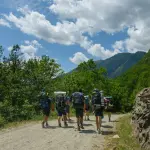 Enego, campo Alpini per giovani: visita di Alberto Stefani